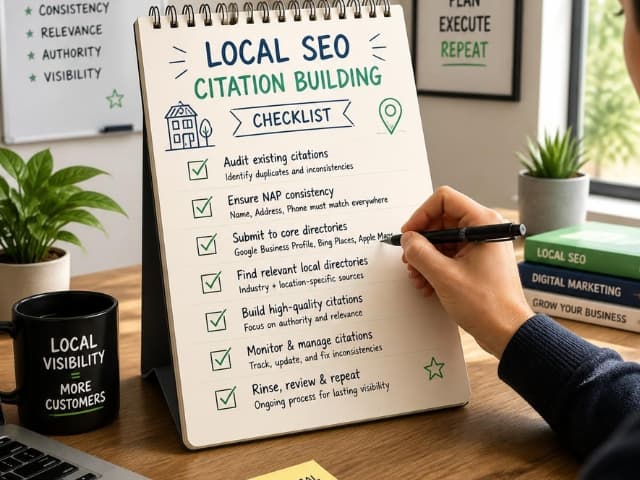 Local Citation Building Checklist: How to Get Your Business Listed Everywhere That Matters